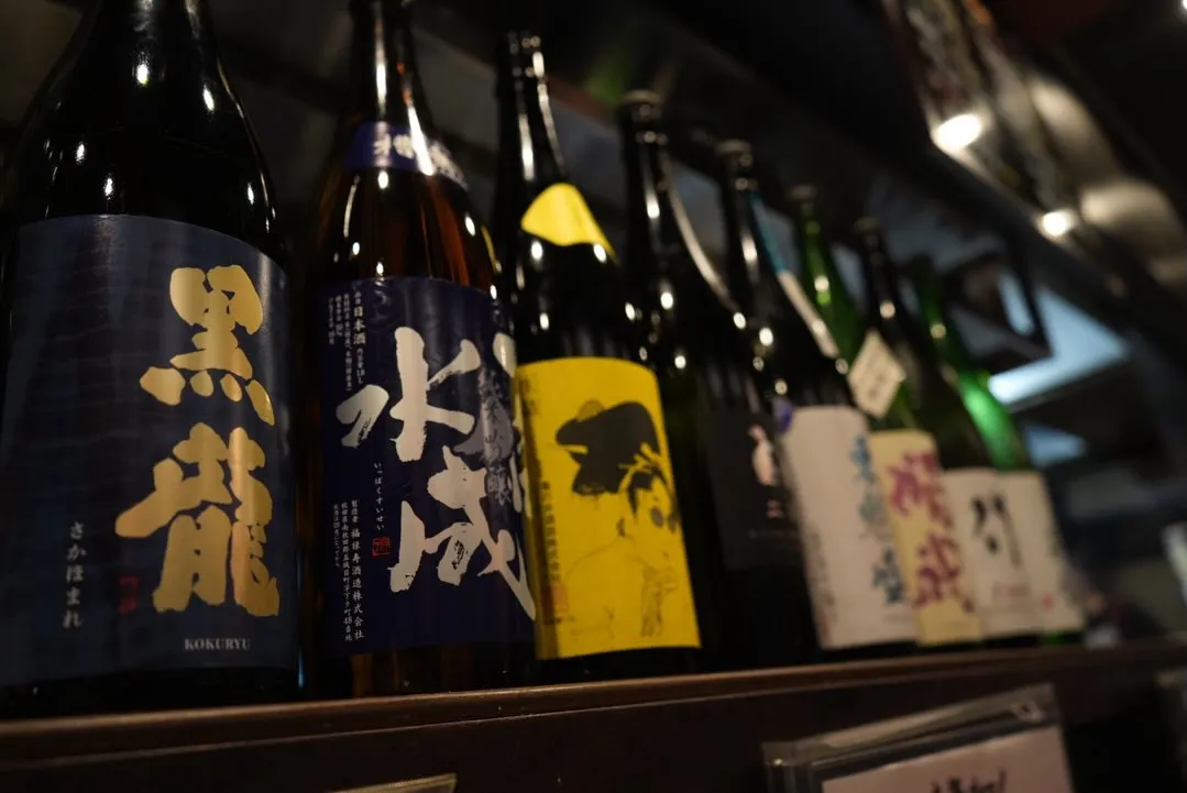 当店では季節ごとの日本酒を常に仕入れています🍶