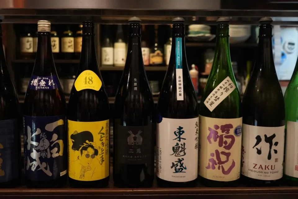 当店では季節ごとの日本酒を常に仕入れています🍶